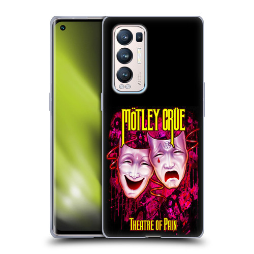 Motley Crue Key Art Theater Of Pain Soft Gel Case for OPPO Find X3 Neo / Reno5 Pro+ 5G