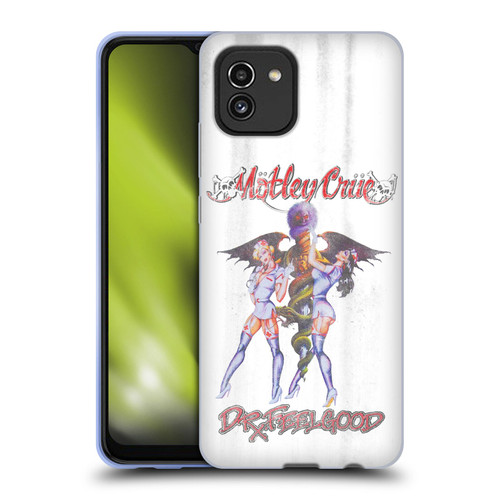 Motley Crue Key Art Dr. Feelgood Vintage Soft Gel Case for Samsung Galaxy A03 (2021)