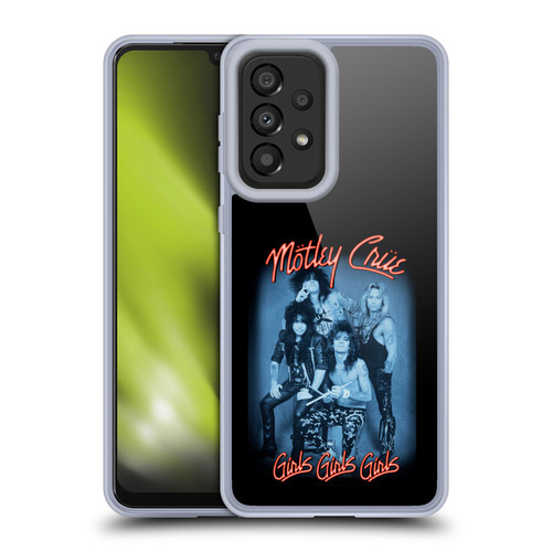 Motley Crue Key Art Girls Neon Soft Gel Case for Samsung Galaxy A33 5G (2022)