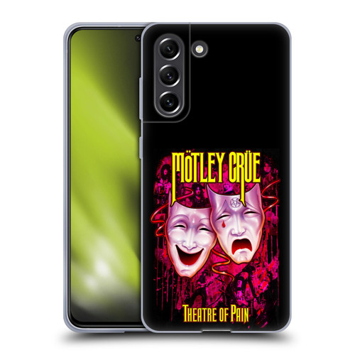 Motley Crue Key Art Theater Of Pain Soft Gel Case for Samsung Galaxy S21 FE 5G