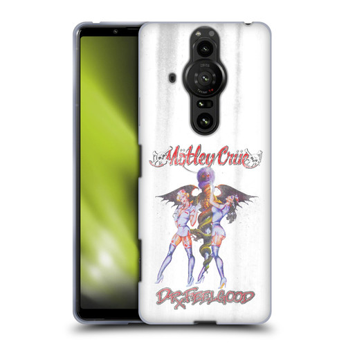 Motley Crue Key Art Dr. Feelgood Vintage Soft Gel Case for Sony Xperia Pro-I