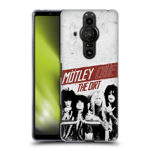 Motley Crue Key Art The Dirt Soft Gel Case for Sony Xperia Pro-I