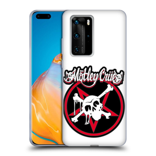 Motley Crue Logos Dr. Feelgood Skull Soft Gel Case for Huawei P40 Pro / P40 Pro Plus 5G