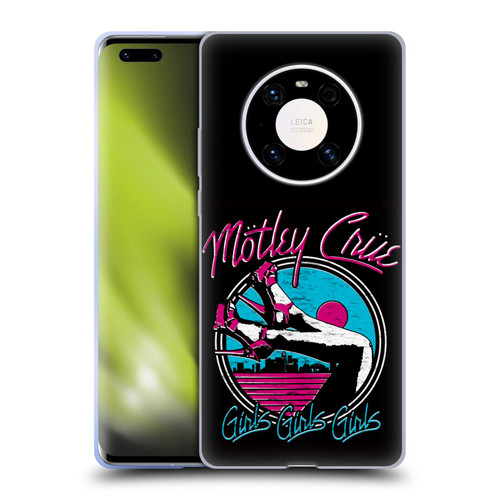 Motley Crue Logos Girls Shoes Soft Gel Case for Huawei Mate 40 Pro 5G