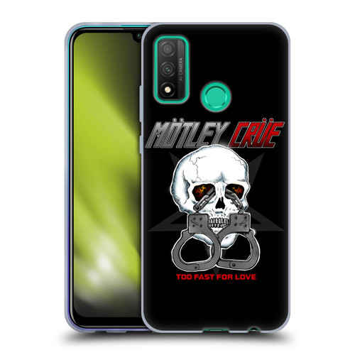 Motley Crue Logos Too Fast For Love Skull Soft Gel Case for Huawei P Smart (2020)