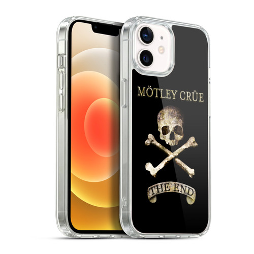 Motley Crue Logos The End Soft Gel Case for Apple iPhone 12 / iPhone 12 Pro & MagSafe