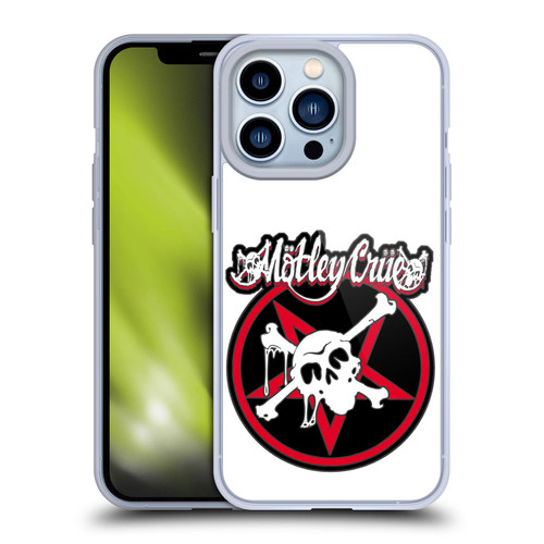 Motley Crue Logos Dr. Feelgood Skull Soft Gel Case for Apple iPhone 13 Pro