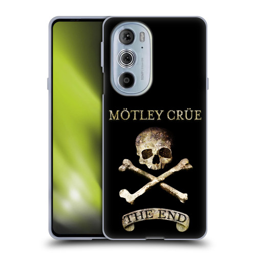 Motley Crue Logos The End Soft Gel Case for Motorola Edge X30