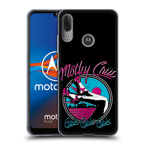 Motley Crue Logos Girls Shoes Soft Gel Case for Motorola Moto E6 Plus