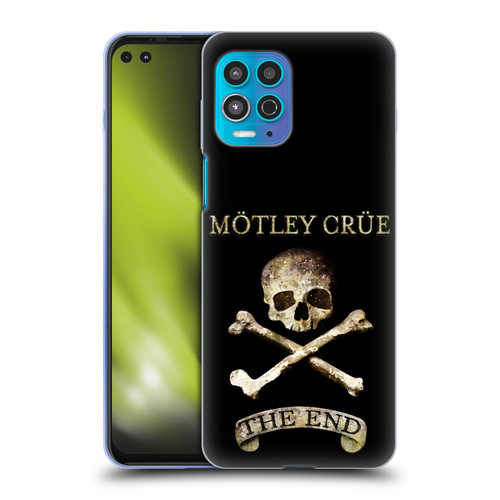 Motley Crue Logos The End Soft Gel Case for Motorola Moto G100
