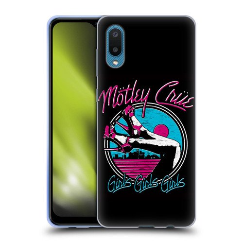 Motley Crue Logos Girls Shoes Soft Gel Case for Samsung Galaxy A02/M02 (2021)