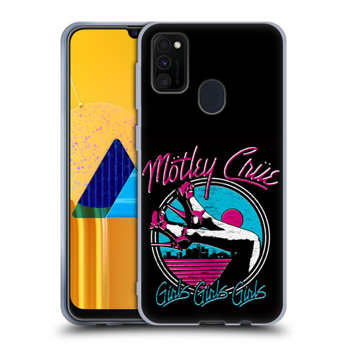 Motley Crue Logos Girls Shoes Soft Gel Case for Samsung Galaxy M30s (2019)/M21 (2020)
