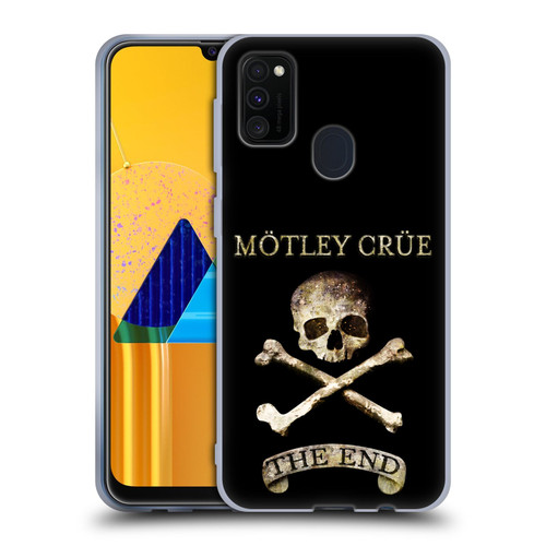 Motley Crue Logos The End Soft Gel Case for Samsung Galaxy M30s (2019)/M21 (2020)