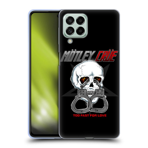 Motley Crue Logos Too Fast For Love Skull Soft Gel Case for Samsung Galaxy M53 (2022)