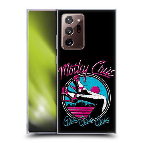 Motley Crue Logos Girls Shoes Soft Gel Case for Samsung Galaxy Note20 Ultra / 5G