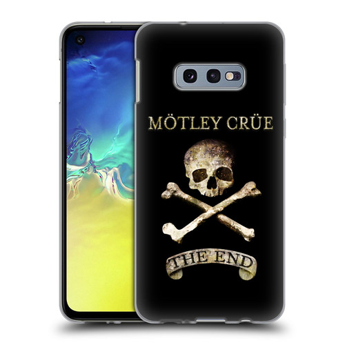 Motley Crue Logos The End Soft Gel Case for Samsung Galaxy S10e