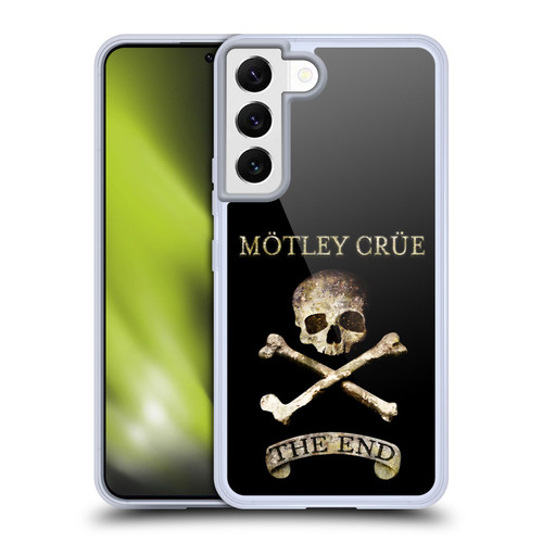 Motley Crue Logos The End Soft Gel Case for Samsung Galaxy S22 5G