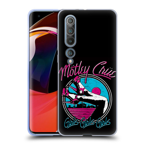 Motley Crue Logos Girls Shoes Soft Gel Case for Xiaomi Mi 10 5G / Mi 10 Pro 5G