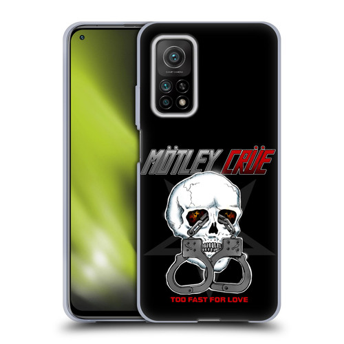 Motley Crue Logos Too Fast For Love Skull Soft Gel Case for Xiaomi Mi 10T 5G