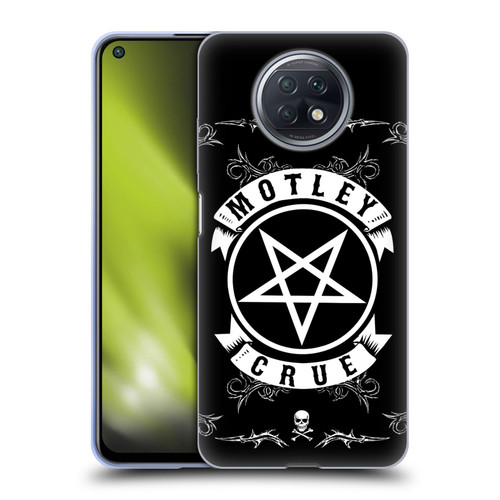 Motley Crue Logos Pentagram And Skull Soft Gel Case for Xiaomi Redmi Note 9T 5G