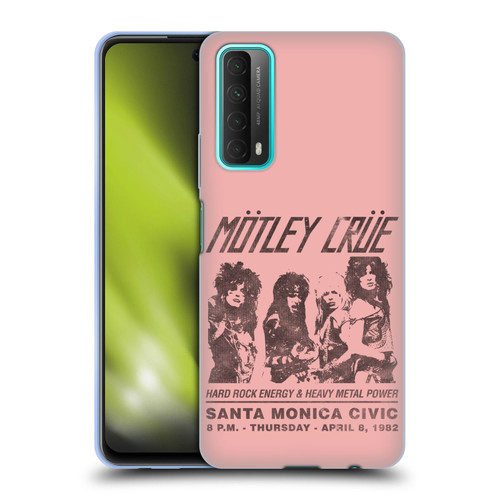 Motley Crue Tours Santa Monica Soft Gel Case for Huawei P Smart (2021)