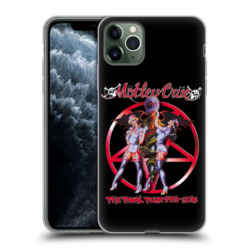 Motley Crue Tours Dr. Feelgood Final Soft Gel Case for Apple iPhone 11 Pro Max