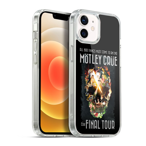 Motley Crue Tours All Bad Things Final Soft Gel Case for Apple iPhone 12 / iPhone 12 Pro & MagSafe