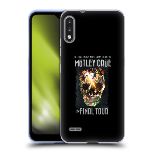 Motley Crue Tours All Bad Things Final Soft Gel Case for LG K22