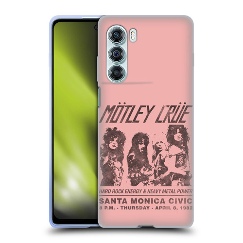 Motley Crue Tours Santa Monica Soft Gel Case for Motorola Edge S30 / Moto G200 5G