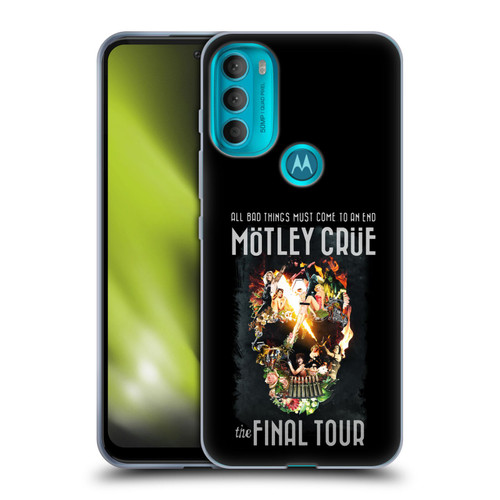 Motley Crue Tours All Bad Things Final Soft Gel Case for Motorola Moto G71 5G