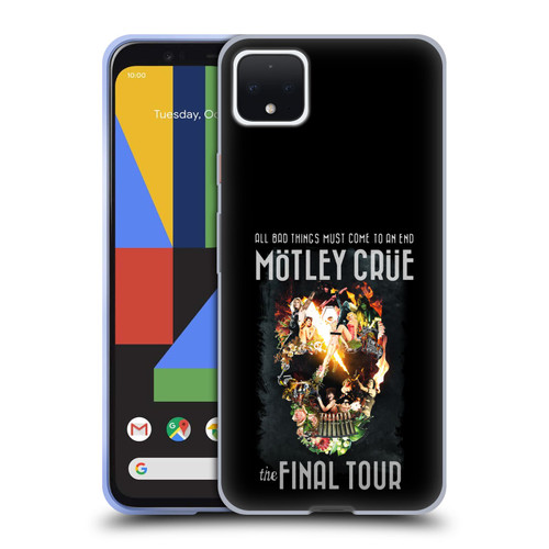 Motley Crue Tours All Bad Things Final Soft Gel Case for Google Pixel 4 XL