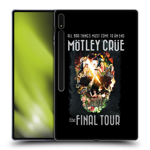 Motley Crue Tours All Bad Things Final Soft Gel Case for Samsung Galaxy Tab S8 Ultra