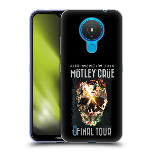 Motley Crue Tours All Bad Things Final Soft Gel Case for Nokia 1.4