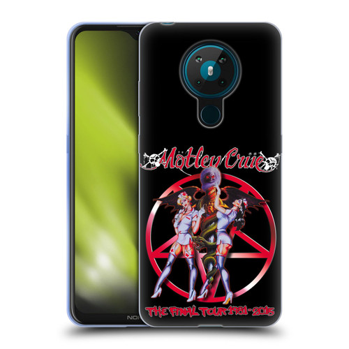 Motley Crue Tours Dr. Feelgood Final Soft Gel Case for Nokia 5.3