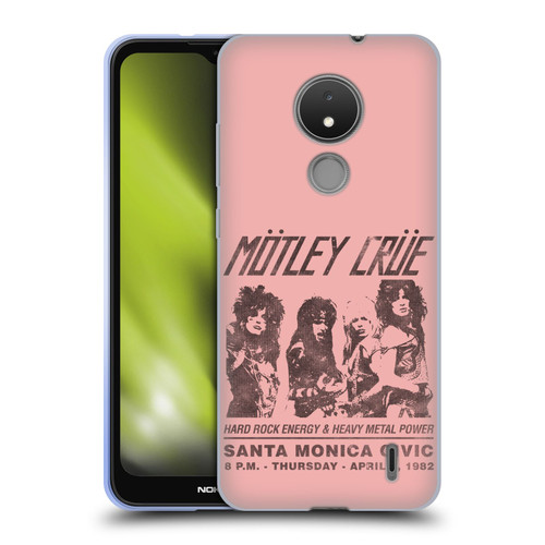 Motley Crue Tours Santa Monica Soft Gel Case for Nokia C21