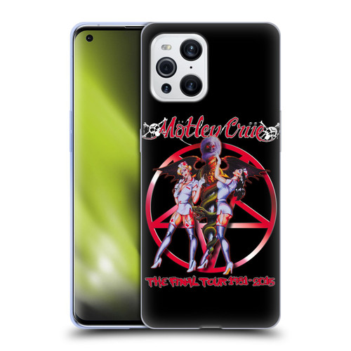 Motley Crue Tours Dr. Feelgood Final Soft Gel Case for OPPO Find X3 / Pro