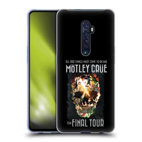 Motley Crue Tours All Bad Things Final Soft Gel Case for OPPO Reno 2