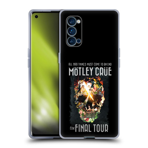 Motley Crue Tours All Bad Things Final Soft Gel Case for OPPO Reno 4 Pro 5G