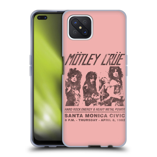 Motley Crue Tours Santa Monica Soft Gel Case for OPPO Reno4 Z 5G