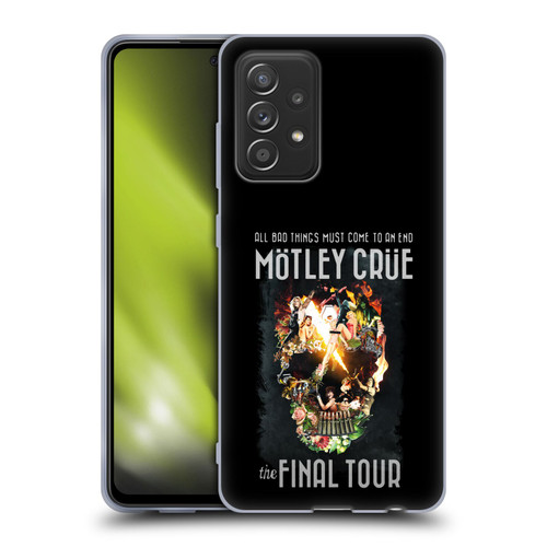 Motley Crue Tours All Bad Things Final Soft Gel Case for Samsung Galaxy A52 / A52s / 5G (2021)