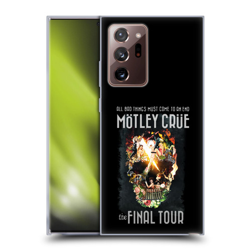 Motley Crue Tours All Bad Things Final Soft Gel Case for Samsung Galaxy Note20 Ultra / 5G