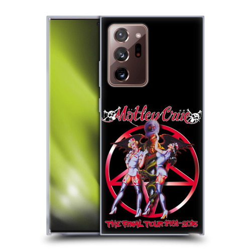 Motley Crue Tours Dr. Feelgood Final Soft Gel Case for Samsung Galaxy Note20 Ultra / 5G