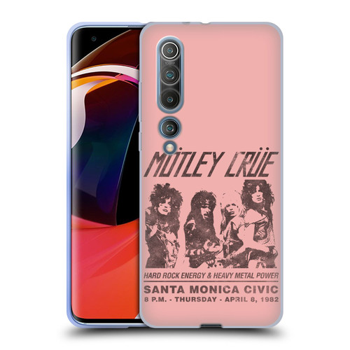 Motley Crue Tours Santa Monica Soft Gel Case for Xiaomi Mi 10 5G / Mi 10 Pro 5G