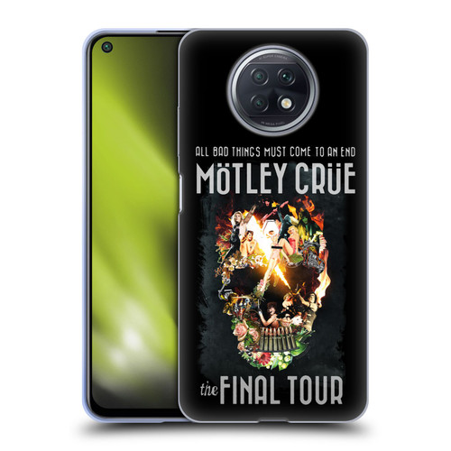 Motley Crue Tours All Bad Things Final Soft Gel Case for Xiaomi Redmi Note 9T 5G