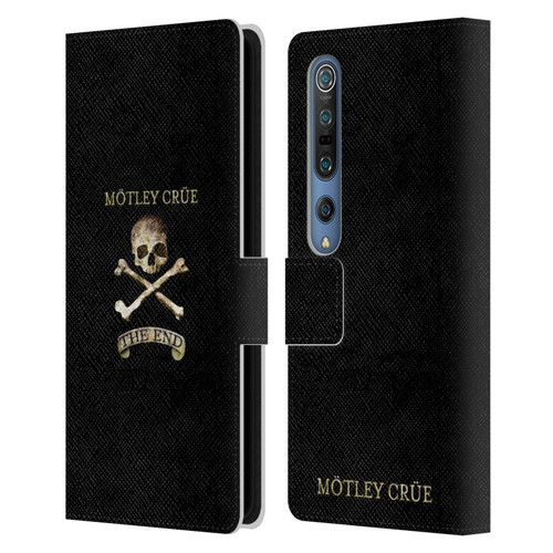 Motley Crue Logos The End Leather Book Wallet Case Cover For Xiaomi Mi 10 5G / Mi 10 Pro 5G