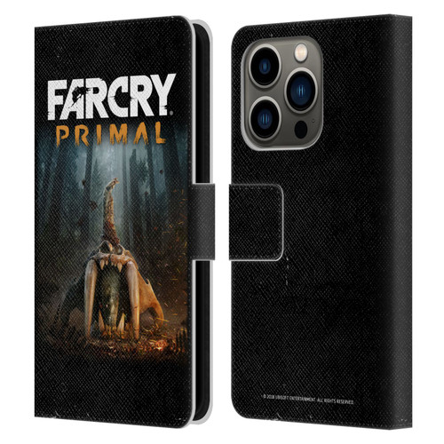 Far Cry Primal Key Art Skull II Leather Book Wallet Case Cover For Apple iPhone 14 Pro