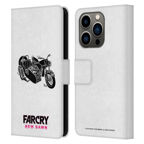 Far Cry New Dawn Graphic Images Sidecar Leather Book Wallet Case Cover For Apple iPhone 14 Pro