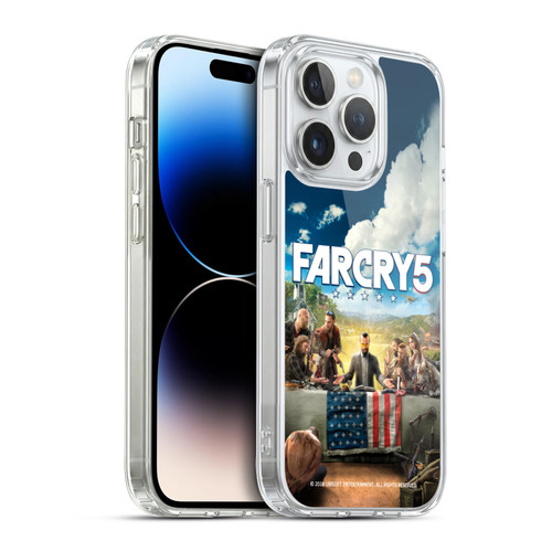 Far Cry 5 Key Art And Logo Main Soft Gel Case for Apple iPhone 14 Pro & MagSafe