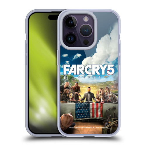 Far Cry 5 Key Art And Logo Main Soft Gel Case for Apple iPhone 14 Pro