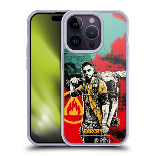 Far Cry 6 Graphics Male Dani Rojas Soft Gel Case for Apple iPhone 14 Pro